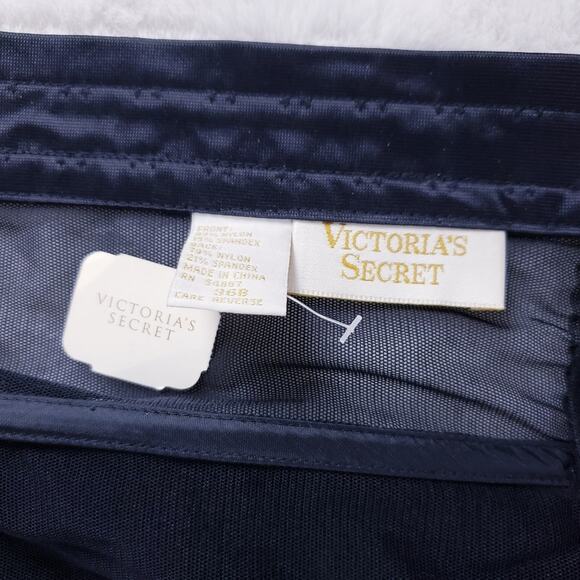 Rare Vintage VS Gold Label Corset Bustier Sheer Floral Lace Boned 36B NWT - Picture 9 of 11